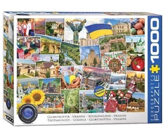 Eurographics Dėlionė 1000 vnt. - Ukraina