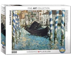 Eurographics Venecijos Didysis kanalas – premium 1000 detalių dėlionė šeimai