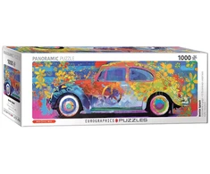 Eurographics VW Beetle panoraminė dėlionė 1000 dalių, aukštos kokybės