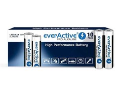 EverActive AAA šarminės baterijos 10 vnt. ilgai išlaiko energiją