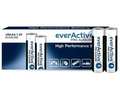 EverActive Pro AA LR6 šarminės baterijos 10 vnt