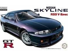 Fujimi Nissan Skyline R33 V‑Spec 1/24 surenkamas plastikinis modelis (04627)