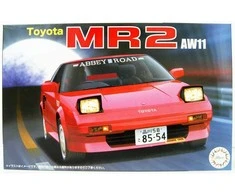Fujimi Toyota MR2 AW11 1/24 plastikinis surenkamas modelis