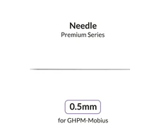 Gaahleri 0,5 mm aerografo adata Mobius (43042)