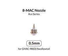 Gaahleri 0,5 mm aerografo purkštukas Ace &amp; Swallowtail, 40416