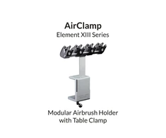 Gaahleri AirClamp Element XIII prisukamas aerografo laikiklis, CNC aliuminis