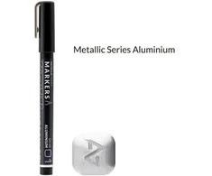 Gaahleri Metallic serijos žymeklis MS01, aliuminio spalva GM-MS01