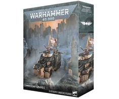 Games Workshop Warhammer 40,000 Astra Militarum Commissar Graves miniatiūrų rinkinys