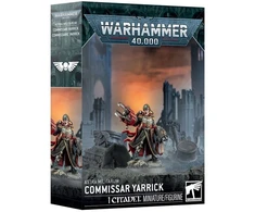 Games Workshop Warhammer 40,000 Astra Militarum komisaras Yarrick herojus miniatiūra