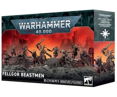 Games Workshop Warhammer 40,000 Chaos Space Marines Fellgor Beastmen miniatiūros (10 vnt.)