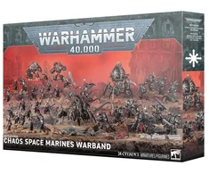 Games Workshop Warhammer 40,000 Chaos Space Marines Warband Battleforce miniatiūrų rinkinys