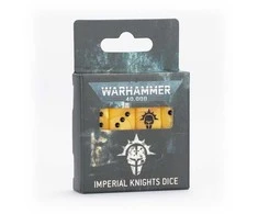Games Workshop Warhammer 40,000 Imperial Knights kauliukai, 16 vnt, perlamutriniai 16 mm