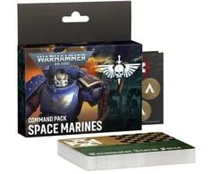 Games Workshop Warhammer 40,000 Space Marines Command Pack žaidimo kortos 48-02