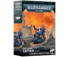 Games Workshop Warhammer 40,000 Space Marines kapitonas ant motociklo 48-113