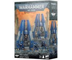 Games Workshop Warhammer 40,000 Space Marines desanto kapsulės, 2 vnt. (48-101)