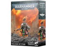 Games Workshop Warhammer 40,000 Vulkan He'stan Salamanders herojus miniatiūra