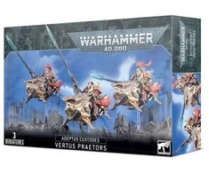Games Workshop Warhammer 40k Adeptus Custodes Vertus Praetors miniatiūrų rinkinys