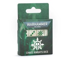 Games Workshop Warhammer 40k Chaos Knights stalo žaidimų kauliukai, 16 vnt, 16 mm