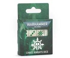 Games Workshop Warhammer 40k Chaos Knights stalo žaidimų kauliukai, 16 vnt, 16 mm