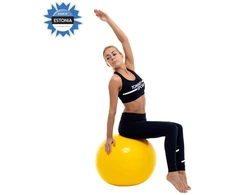 Dėlionė Gerard Toys 85 cm fitneso kamuolys mankštai ir sėdėjimui – stabilus, tinka jogai pilatesui