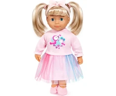 Gerard Toys Kalbanti lėlė Emilija 38 cm – 4 kalbos, lietuvių, 50 frazių, minkšta kūno