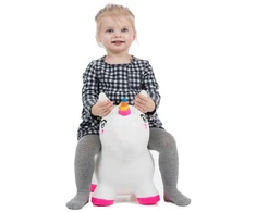 Gerard Toys Vienaragio šokliukas vaikams 58 cm su pompa, neslystantis, iki 100 kg