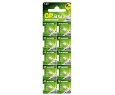 GP LR626 šarminės mygtukinės baterijos 1.5V, 10 vnt.