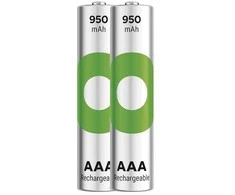 GP ReCyko AAA įkraunamos baterijos 950mAh, 2 vnt