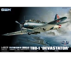Great Wall Hobby Douglas TBD-1 Devastator 1/48 lėktuvo modelis