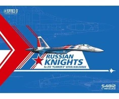 Great Wall Hobby Su-35S Russian Knights lėktuvas 1/48 plastikinis surenkamas rinkinys
