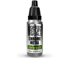 Green Stuff World Žalias Stuff World Žalias Stuff World Chromo dažai aerografui 17 ml – veidrodinis efektas (2455)
