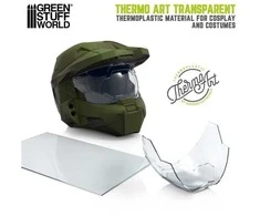 Green Stuff World Žalias Stuff World Žalias Stuff World ThermoArt skaidri termoplastinė plokštė 200x300, 0,75 mm PETG