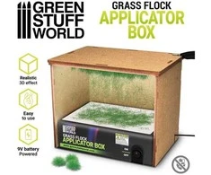 Green Stuff World Žalias Stuff World Žalias Stuff World žolės flokavimo dėžė dioramoms ir modeliams