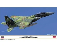 Hasegawa F-15DJ Eagle „Aggressor Žalias“ 1/72 plastikinis modelis