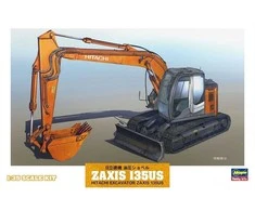 Hasegawa Hitachi Zaxis 135US ekskavatorius 1/35 plastikinis rinkinys