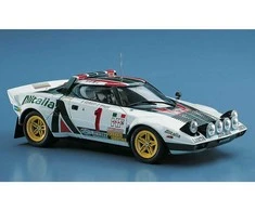 Hasegawa Lancia Stratos HF 1977 Monte Carlo ralio nugalėtojas 1/24 modelis