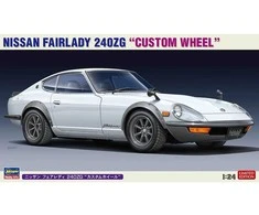 Hasegawa Nissan Fairlady 240ZG Custom Wheel 1/24 surenkamas modelis