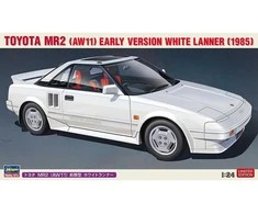 Hasegawa Toyota MR2 AW11 1985 surinkimo modelis 1/24