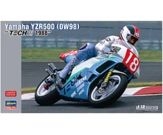 Hasegawa Yamaha YZR500 OW98 TECH 21 1988 1/12 plastikinis surenkamas modelis