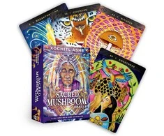 Hay House Sacred Mushroom Oracle šamaninės orakulo kortos anglų kalba
