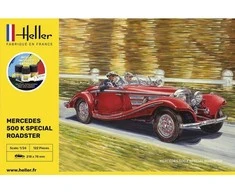 Heller 500 K Special Roadster 1/24 surenkamas dovanų rinkinys