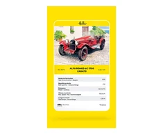 Heller Alfa Romeo 6C 1750 Zagato 1/24 plastikinis modelis