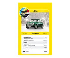 Heller Austin Mini 1/43 plastikinis modelio rinkinis dovanai