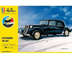 Heller Citroën 15 CV 1/24 plastikinis surenkamas dovanų rinkinys