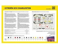 Heller Citroën 2CV Charleston 1/24 plastikinis dovanų rinkinys