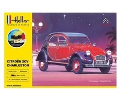 Heller Citroën 2CV Charleston 1/24 plastikinis dovanų rinkinys