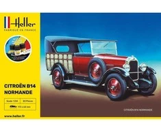 Heller Citroen B14 Normande 1/24 dovanų rinkinys su dažais ir klijais 56729