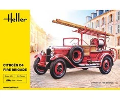Heller Citroen C4 gaisrinė 1/24 plastikinis surinkimo rinkinys