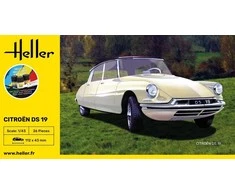 Heller Citroën DS 19 1:43 dovanų rinkinys su dažais ir klijais