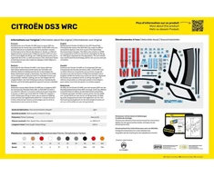 Heller Citroën DS3 WRC 1:24 plastikinis surinkimo rinkinys (80758)